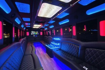 San Marcos Limousine Bus Interior