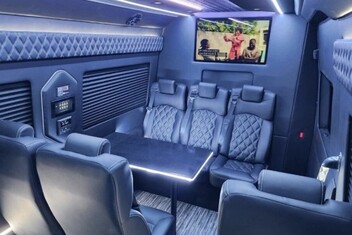 San Marcos Sprinter Van Interior