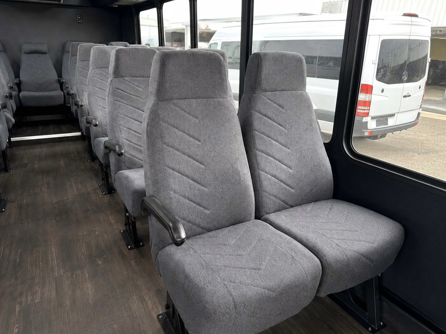 18 passenger minibus inside
